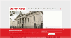 Desktop Screenshot of derrynow.com